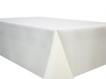 obrus 260/155 cm plamoodporny deszczyk biały