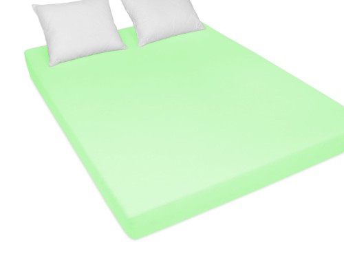prześcieradło z materiału frotowego 220/200 cm w kolorze seledynowym