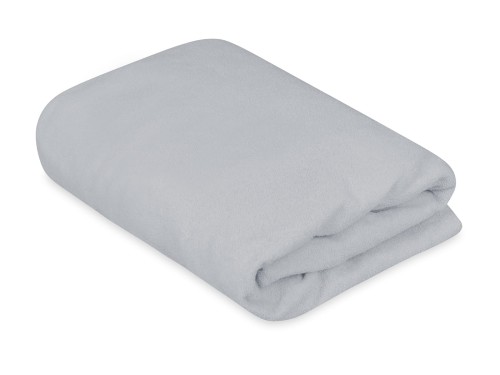 prześcieradło frotte z gumką 60x90 polski producent kolor popielaty