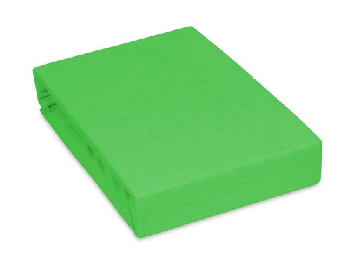 prześcieradło z gumką w rozmiarze 90/160 całe w kolorze oliwkowym