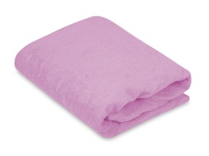 Prześcieradło z gumką 60x90 cm bardzo grube z frotte fioletowe