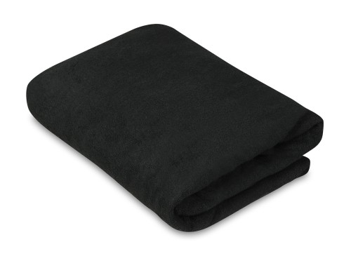 prześcieradło frotte gramatura 200 z gumką kolor czarny rozmiar 38x80 cm