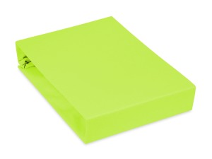 Prześcieradło jersey 70x200 cm grube z gumką limonkowe