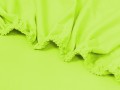 tanie prześcieradło z gumką kolor limonkowy rozmiar 120x200 cm