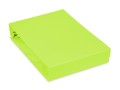 limonkowe prześcieradło solidne polskie z jersey 140x200 cm