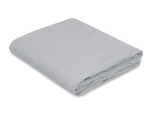 Prześcieradło jersey 60x90 cm grube z gumką popielate