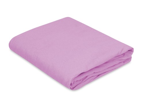 polskie prześcieradło z gumką jersey 60x90 cm kolor fioletowy