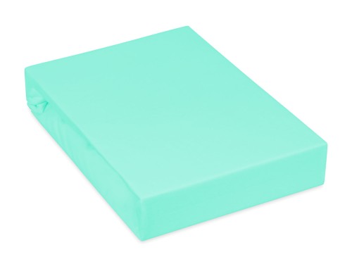 prześcieradło jersey gramatura 180g/m2 miętowe rozmiar 90x160 cm