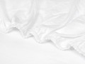 prześcieradło z gumką w kolorze białym jersey 70x140 cm