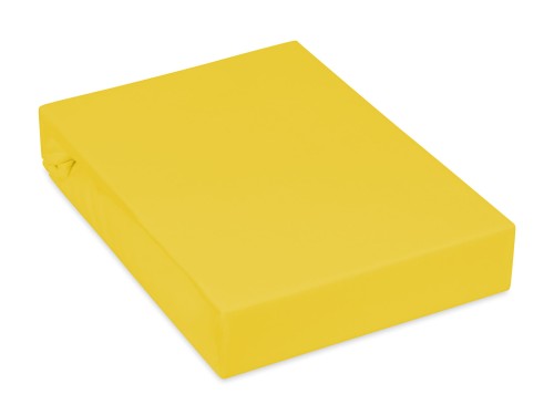 prześcieradło z gumką 90x180 cm bardzo grube żółte polska produkcja