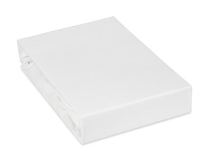 Prześcieradło jersey 80x200 cm grube z gumką białe