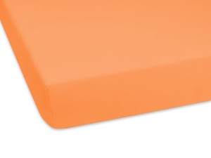 Prześcieradło jersey 70x140 cm bardzo grube z gumką łososiowe