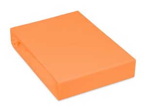 Prześcieradło jersey 90x180 cm bardzo grube z gumką łososiowe