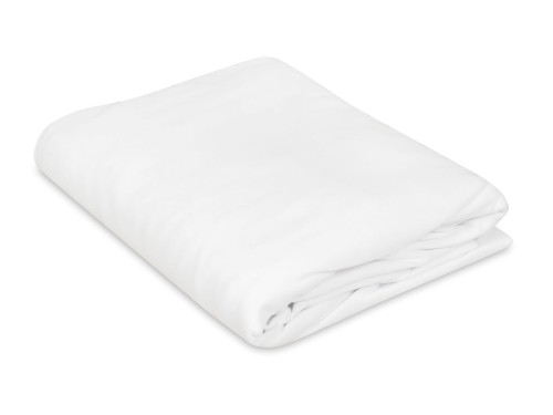 prześcieradło białe wymiar 38x80 cm z materiału jersey