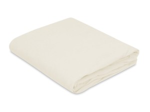 Prześcieradło jersey 50x70 cm grube z gumką ecru