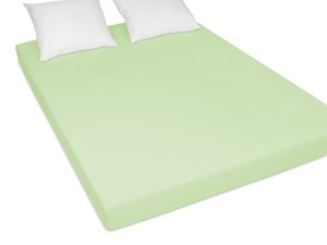 Prześcieradło jersey 200x200 cm bardzo grube z gumką seledynowe