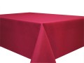obrus plamoodporny deszczyk w kolorze bordowym 120/120 cm