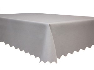 Obrus plamoodporny deszczyk 120x180 cm szary