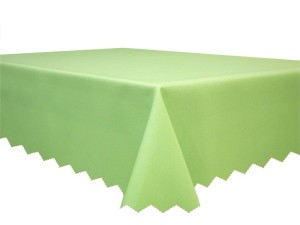 Obrus plamoodporny deszczyk 100x100 cm seledynowy