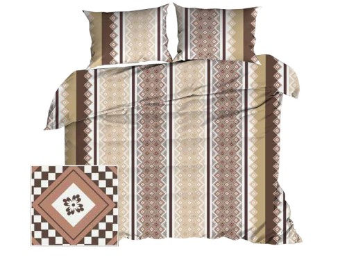 komplet pościeli z satyny bawełnianej na prezent 200/220 cm