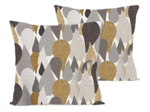 Poszewka na poduszkę 40x40 cm jaśka satyna bawełniana w krople tureckie