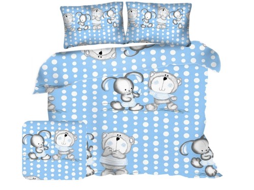 nowoczesny komplet pościeli w rozmiarze 160x200 cm na prezent