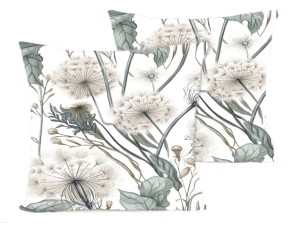 Poszewka na poduszkę 40x40 cm jaśka satyna bawełniana z dmuchawcami