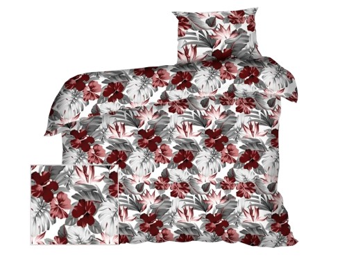 komplet porządnej pościeli z kory bawełnianej 140x200 cm