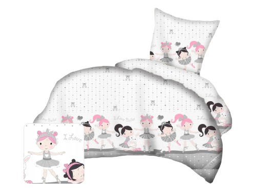 bawełniana pościel dla dziecka w rozmiarze 140x200 cm