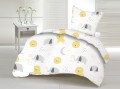 pościel z bawełny do łóżeczka dziecka 140/200 cm