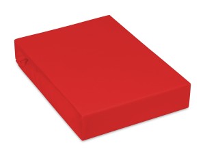 Prześcieradło jersey 90x200 cm bardzo grube z gumką czerwone