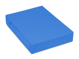 Prześcieradło jersey 100x200 cm bardzo grube z gumką szafirowe