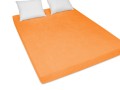 prześcieradło z materiału frotowego 140/200 cm w kolorze łososiowym