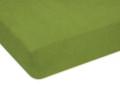 solidne prześcieradło frotte rozmiar 100x200 kolor oliwkowy