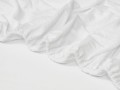 prześcieradło z gumką 100x200 cm w kolorze białym materiał frotte