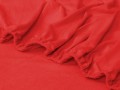 prześcieradło z gumką 70x140 cm grube frotte kolor czerwony
