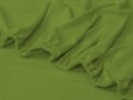 prześcieradło z gumką 38x80 cm w kolorze oliwkowym materiał frotte