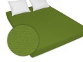 prześcieradło frotte gramatura 180 z gumką kolor oliwkowy rozmiar 180/200 cm