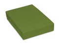 prześcieradło z gumką 200x220 cm w kolorze oliwkowym materiał frotte