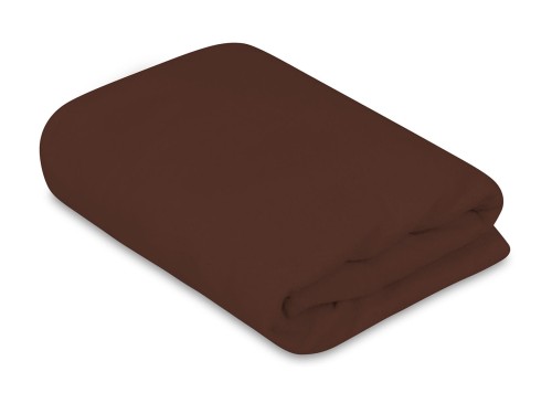 białe prześcieradło z materiału frotowego w kolorze brązowym rozmiar 38/80