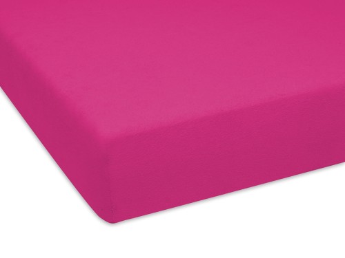 grube prześcieradło frotte z gumką wymiar 70/140 cm kolor biskupi