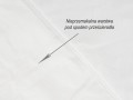 prześcieradło nieprzemakalne w kolorze białym w rozmiarze 90/190 cm