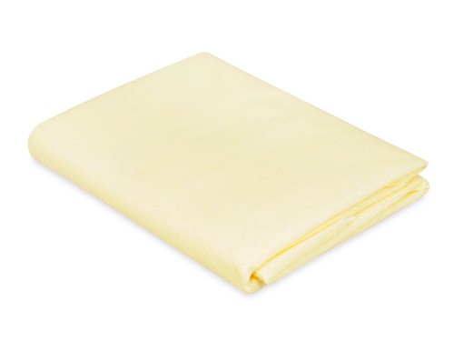 podkład ochronny na łóżeczko w kolorze żółtym wymiar 60x120 cm