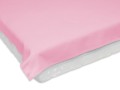 prześcieradło klasyczne bez gumki 160x200 cm kolor różowy