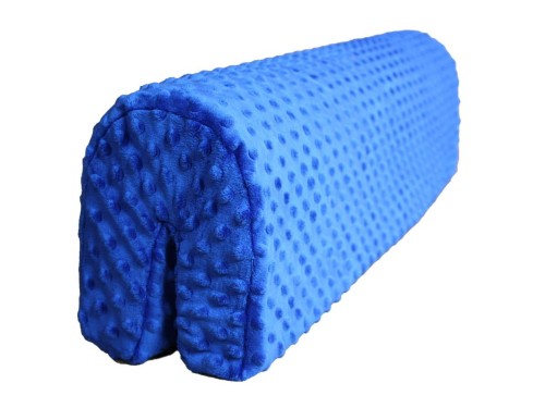 ochraniacz na poręcz w łóżeczku w kolorze szafirowym